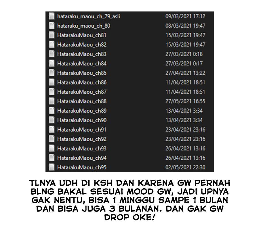 Hataraku Maou-sama! Chapter 93 Bahasa Indonesia