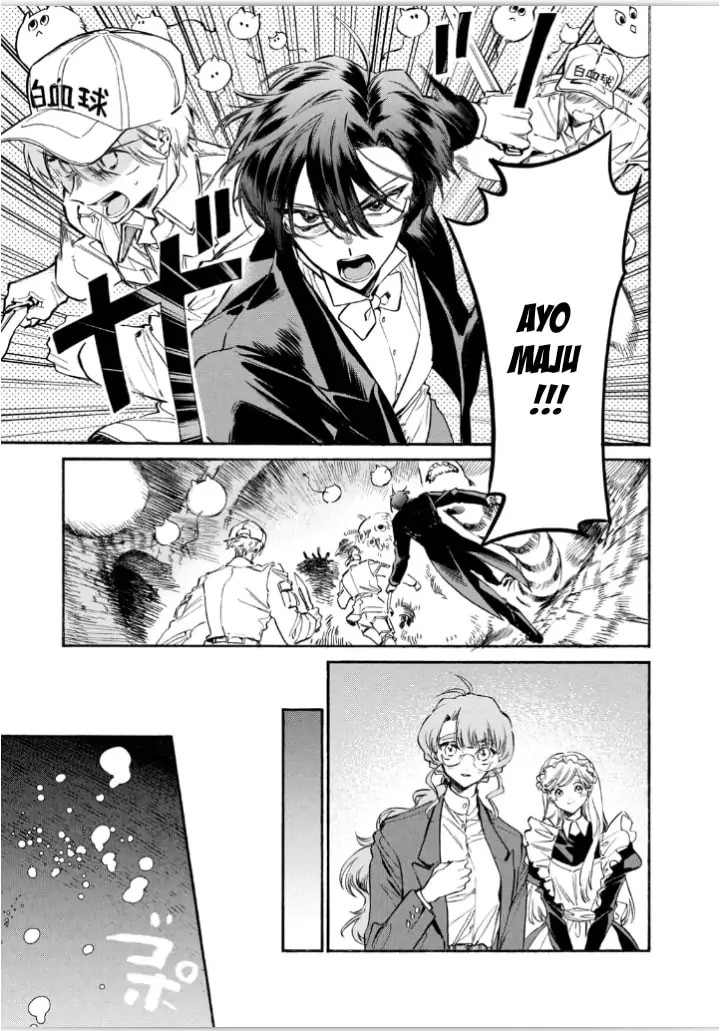 Hataraku Saibou LADY Chapter 12 Bahasa Indonesia