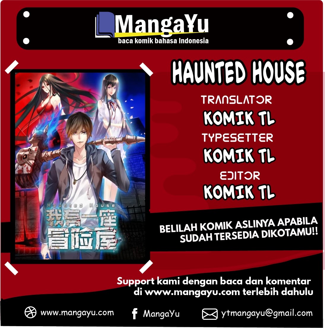 Haunted House Chapter 16 Bahasa Indonesia