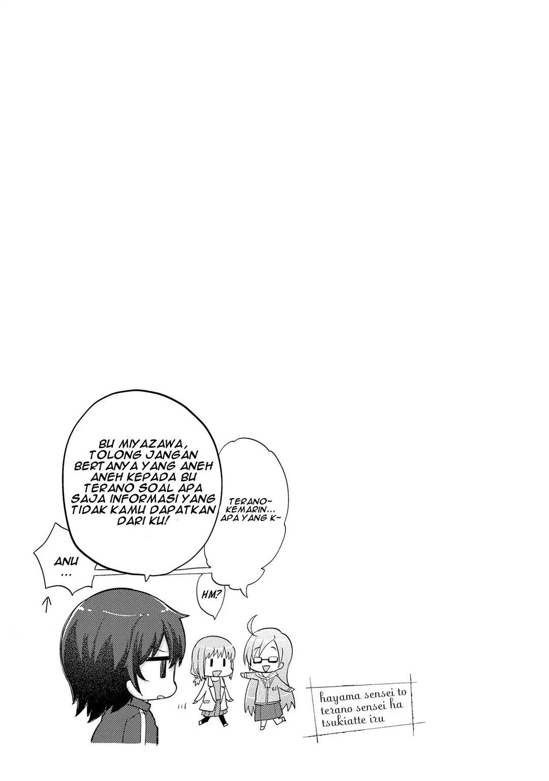 Hayama-sensei to Terano-sensei wa Tsukiatteiru Chapter 02 Bahasa Indonesia