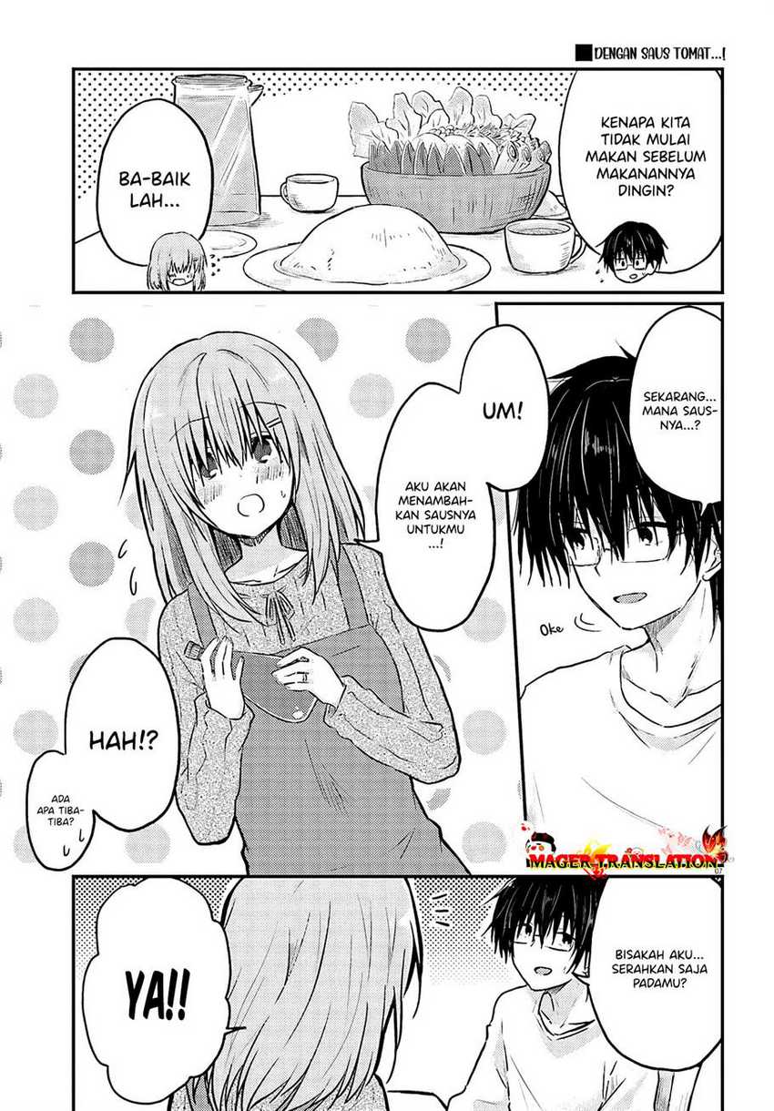Hazukashigariya no Tsuma to Shinkon Seikatsu Hajimemashita chapter 1