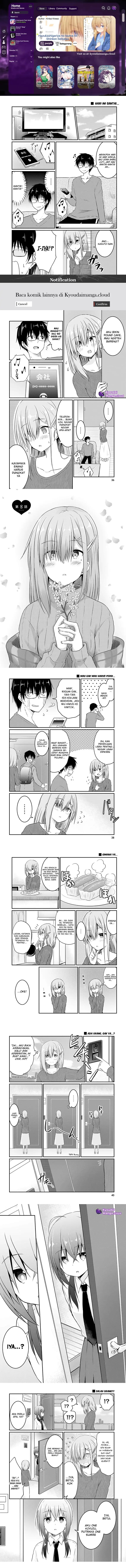 Hazukashigariya no Tsuma to Shinkon Seikatsu Hajimemashita Chapter 08 Bahasa Indonesia