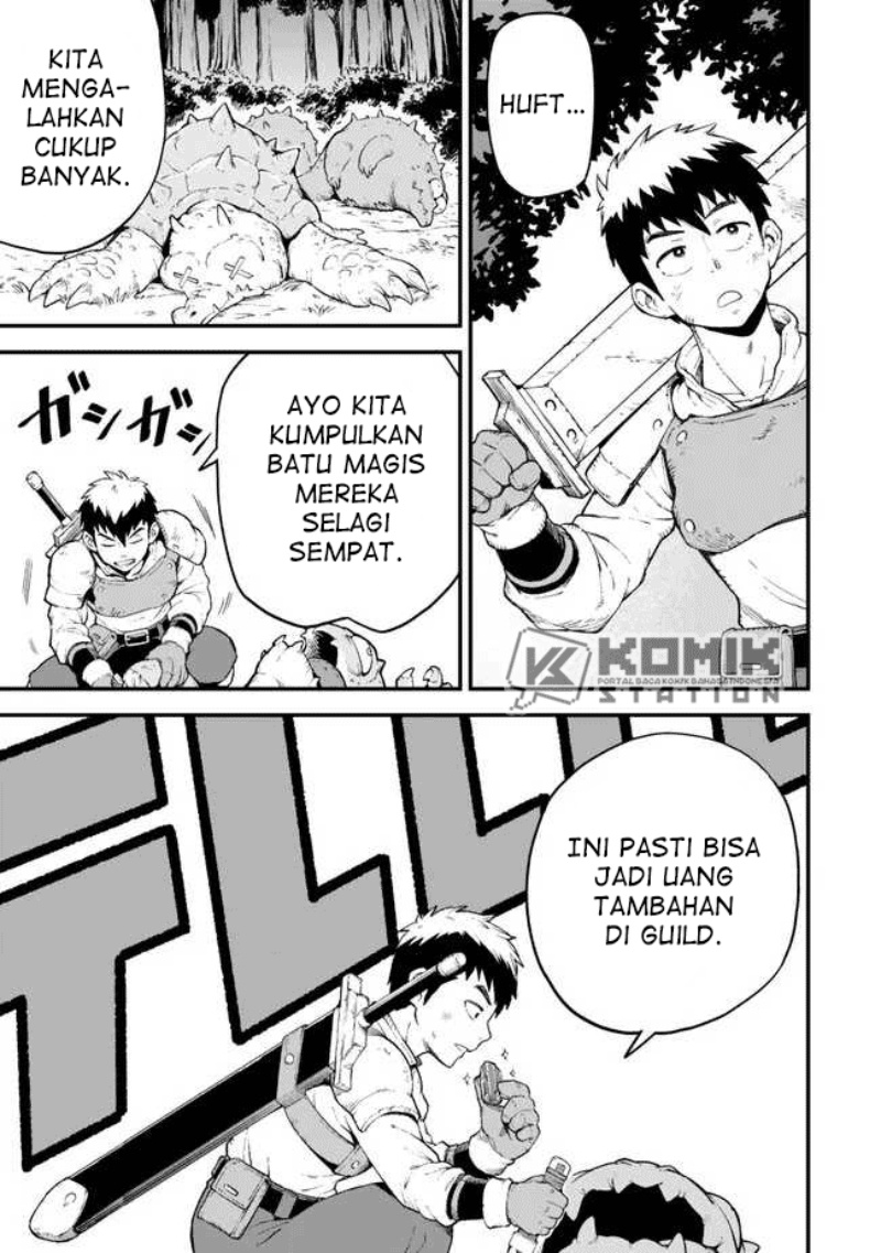 Hazure Skill Level Up no Sei de Party wo Tsuihou Sareta Shounen wa, Level wo Agete Butsuri de Naguru chapter 3