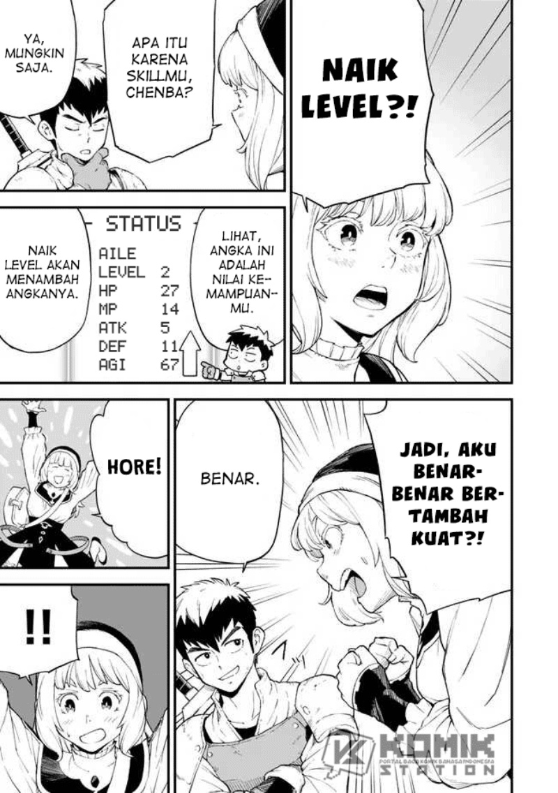 Hazure Skill Level Up no Sei de Party wo Tsuihou Sareta Shounen wa, Level wo Agete Butsuri de Naguru chapter 3