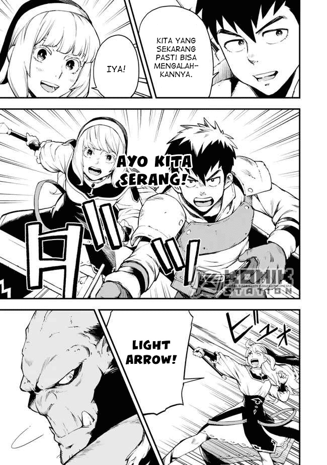 Hazure Skill Level Up no Sei de Party wo Tsuihou Sareta Shounen wa, Level wo Agete Butsuri de Naguru Chapter 04 Bahasa Indonesia