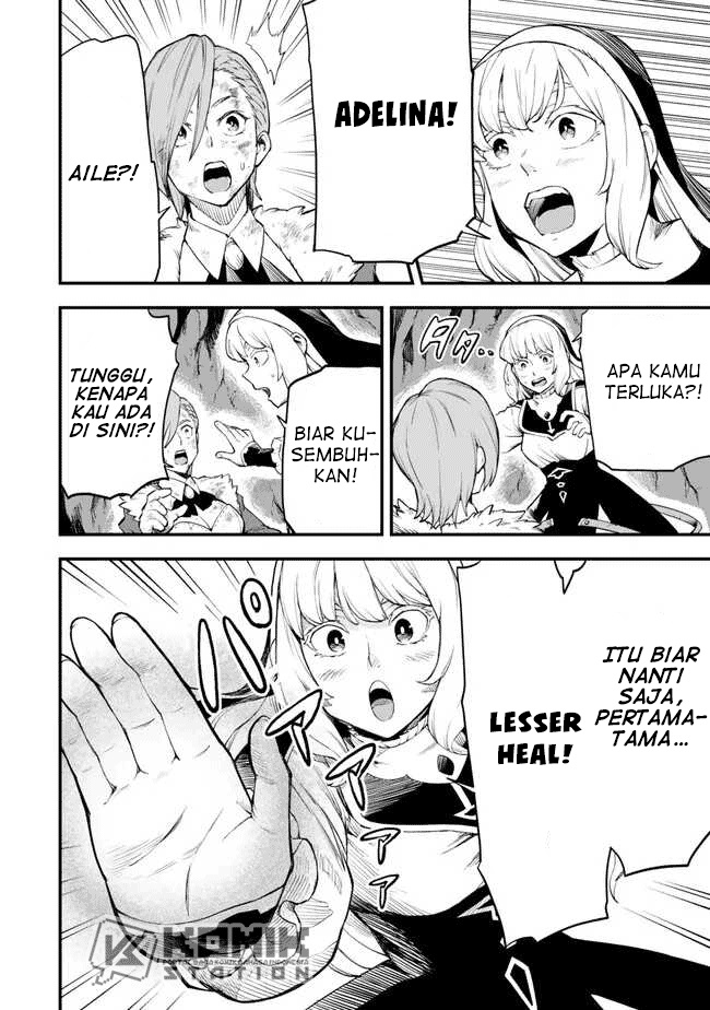 Hazure Skill Level Up no Sei de Party wo Tsuihou Sareta Shounen wa, Level wo Agete Butsuri de Naguru Chapter 04 Bahasa Indonesia