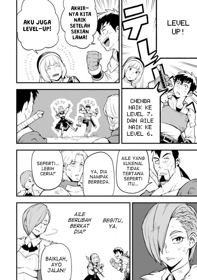 Hazure Skill Level Up no Sei de Party wo Tsuihou Sareta Shounen wa, Level wo Agete Butsuri de Naguru Chapter 04 Bahasa Indonesia