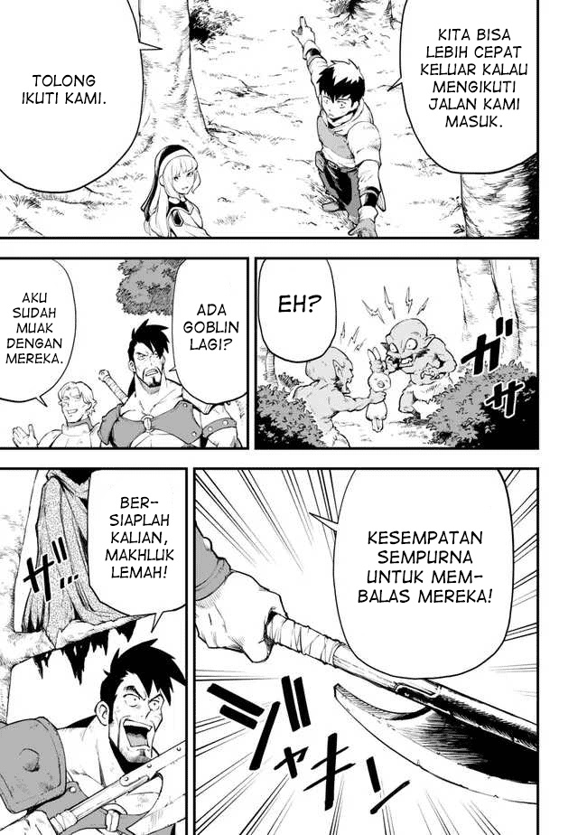 Hazure Skill Level Up no Sei de Party wo Tsuihou Sareta Shounen wa, Level wo Agete Butsuri de Naguru Chapter 04 Bahasa Indonesia