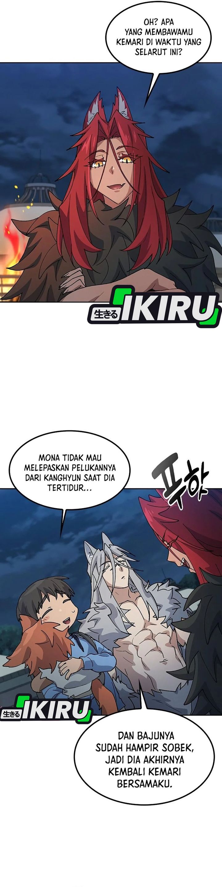 Healing Life Through Camping in Another World Chapter 71 Bahasa Indonesia