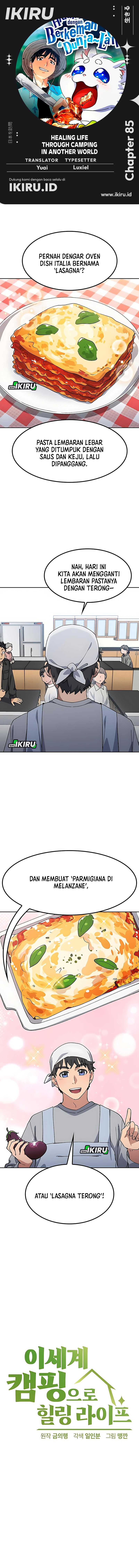 Healing Life Through Camping in Another World Chapter 85 Bahasa Indonesia