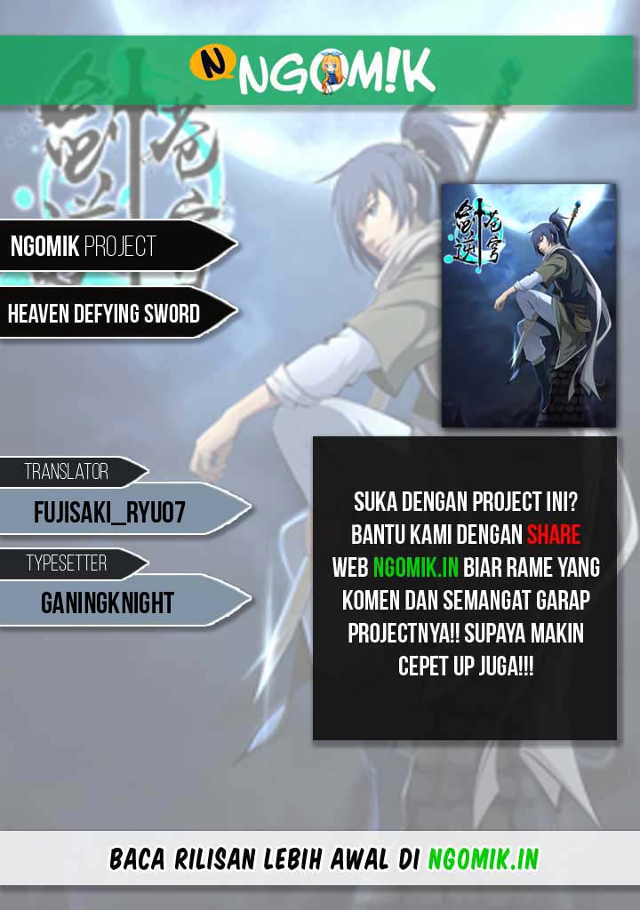 Heaven Defying Sword Chapter 72 Bahasa Indonesia