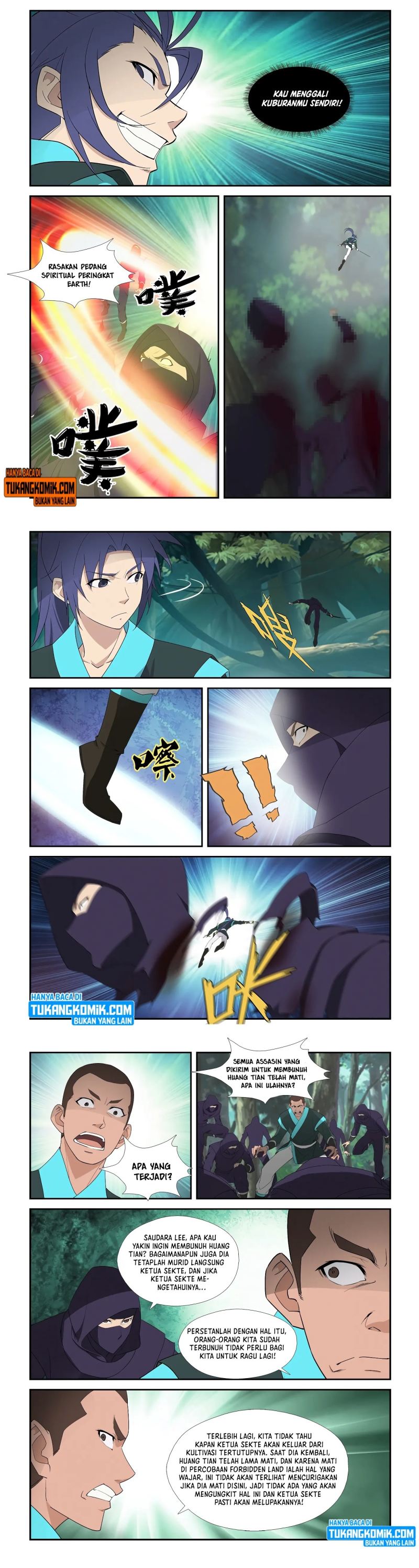 Heaven Defying Sword Chapter 297 Bahasa Indonesia