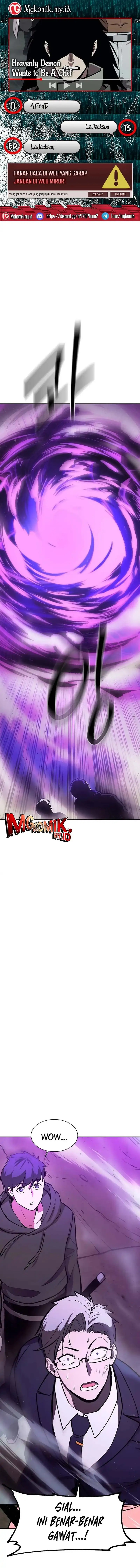 Heavenly Demon Wants to Be a Chef Chapter 54 Bahasa Indonesia