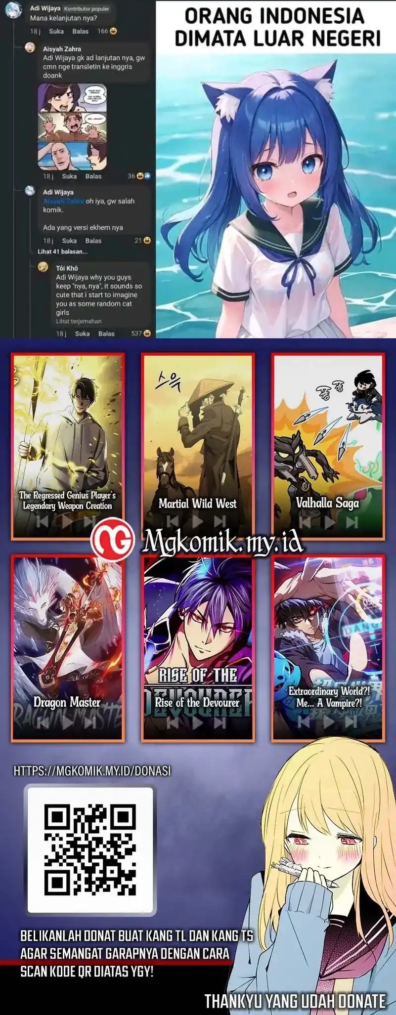 Heavenly Demon Wants to Be a Chef Chapter 61 Bahasa Indonesia