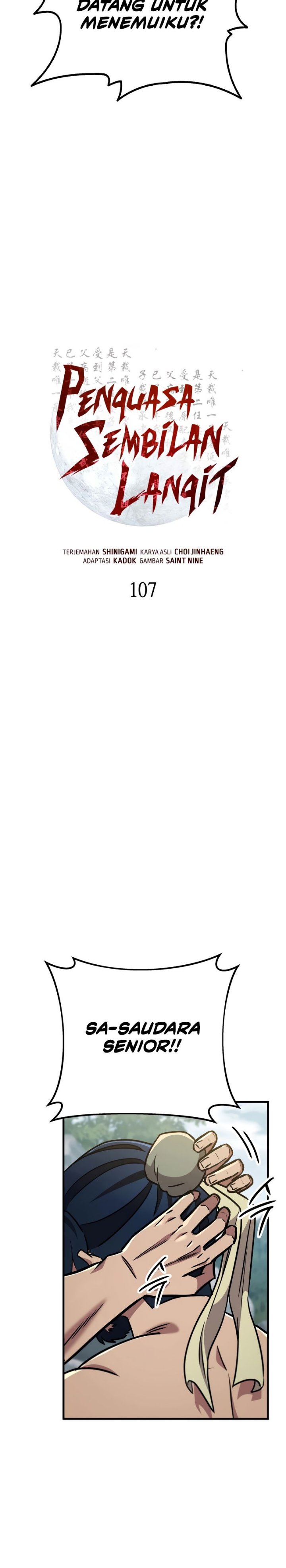 Heavenly Inquisition Sword Chapter 107 Bahasa Indonesia