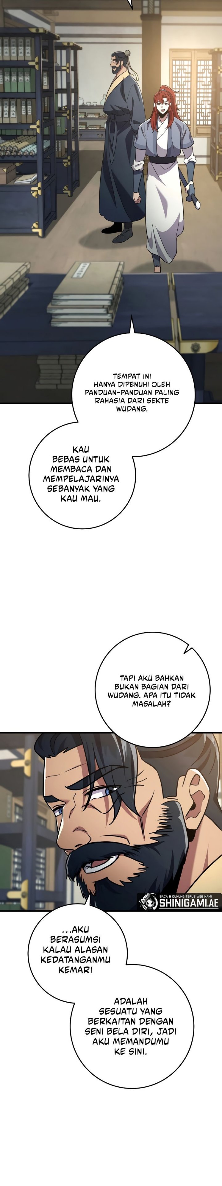 Heavenly Inquisition Sword Chapter 107 Bahasa Indonesia