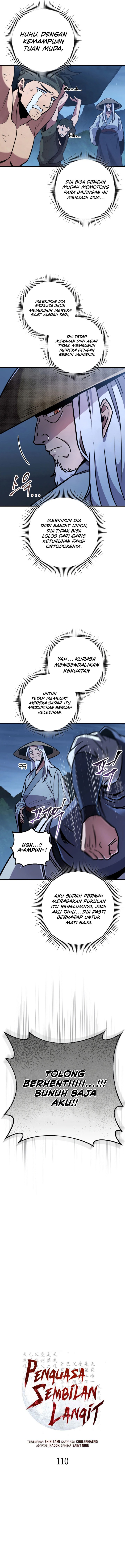 Heavenly Inquisition Sword Chapter 110 Bahasa Indonesia