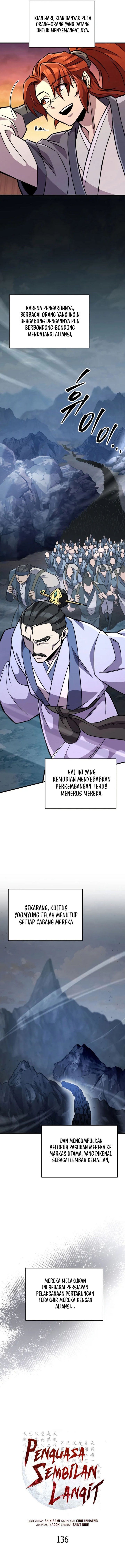 Heavenly Inquisition Sword Chapter 136 Bahasa Indonesia