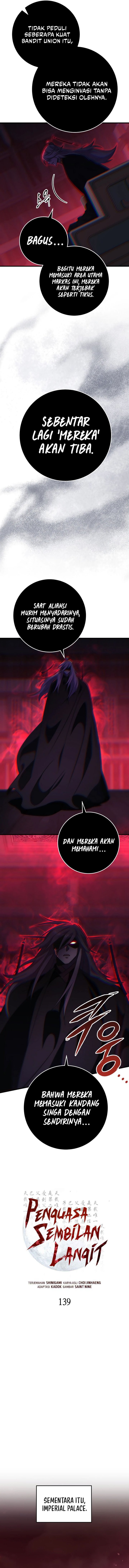 Heavenly Inquisition Sword Chapter 139 Bahasa Indonesia