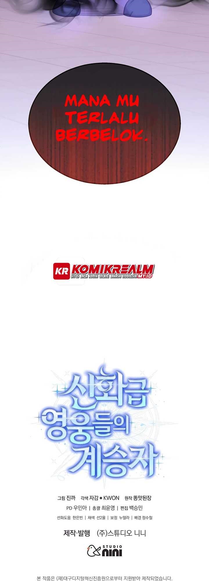 Heir of Mythical Heroes Chapter 14 Bahasa Indonesia