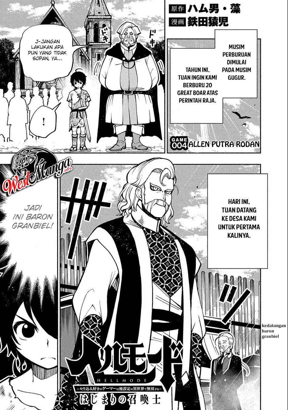 Hell Mode: Yarikomi Suki no Gamer wa Hai Settei no Isekai de Musou Suruw chapter 4