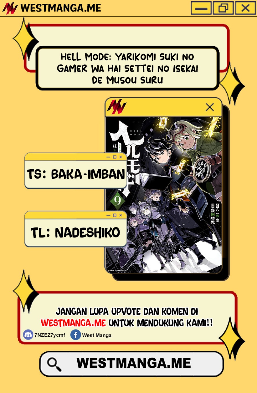 Hell Mode: Yarikomi Suki no Gamer wa Hai Settei no Isekai de Musou Suru Chapter 81.2 Bahasa Indonesia