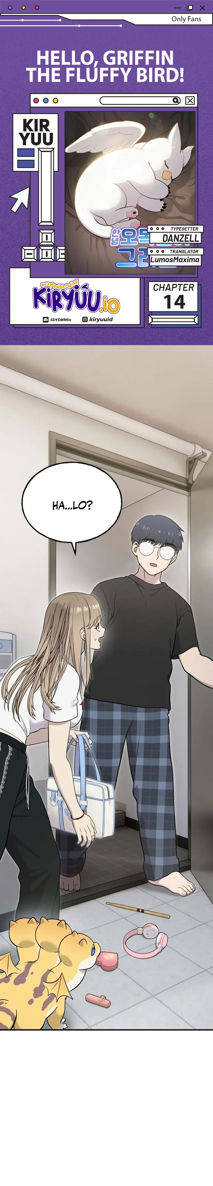 Hello, Fluffy Griffin! Chapter 14 Bahasa Indonesia