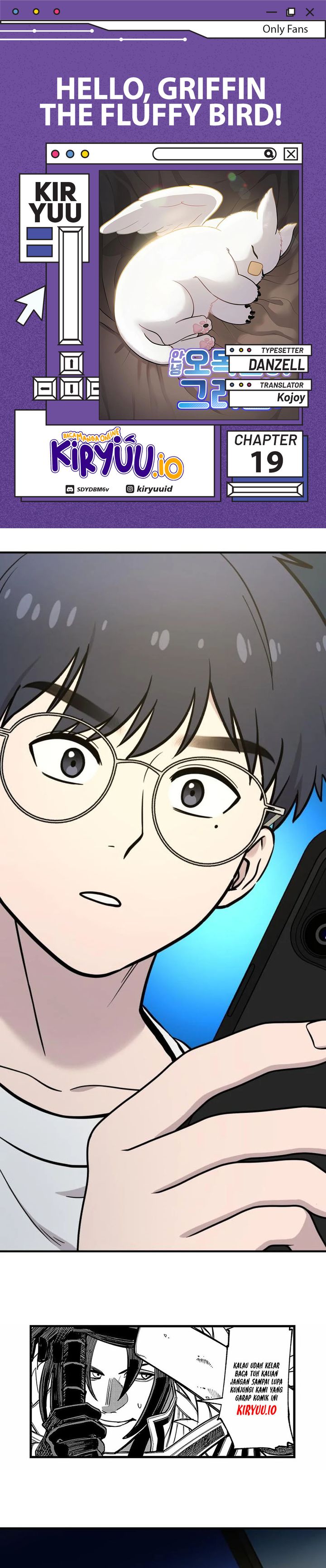 Hello, Fluffy Griffin! Chapter 19 Bahasa Indonesia