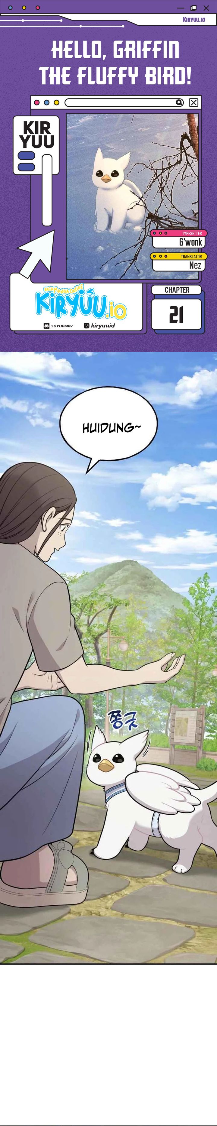 Hello, Fluffy Griffin! Chapter 21 Bahasa Indonesia