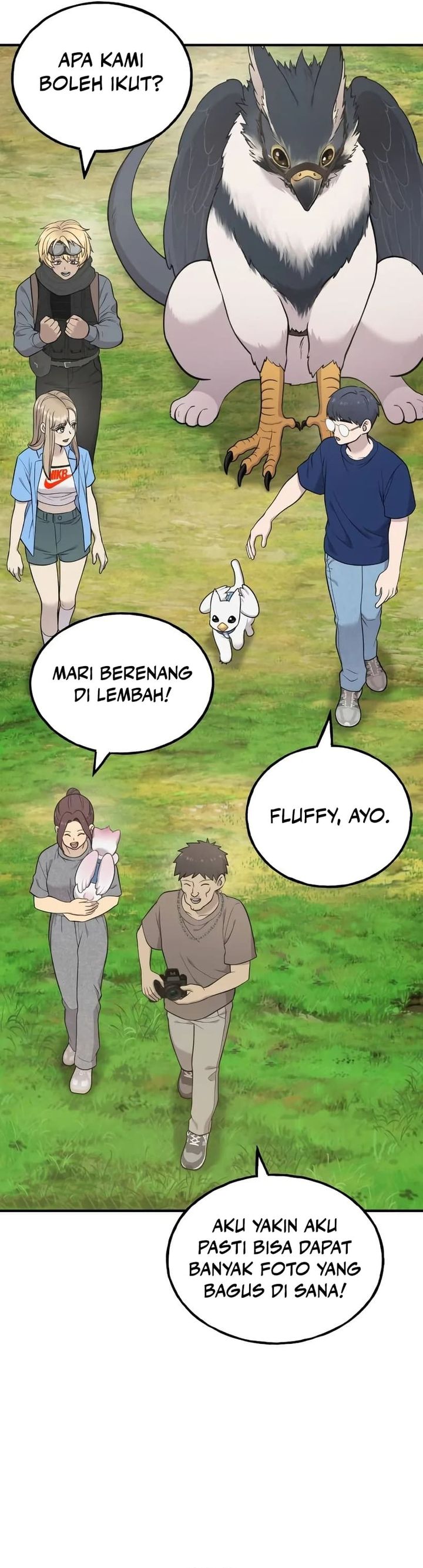Hello, Fluffy Griffin! Chapter 24 Bahasa Indonesia