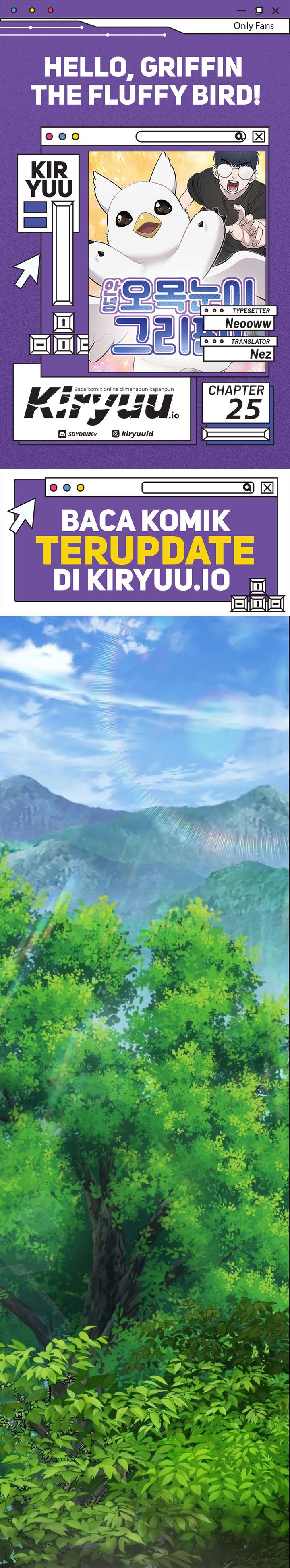Hello, Fluffy Griffin! Chapter 25 Bahasa Indonesia