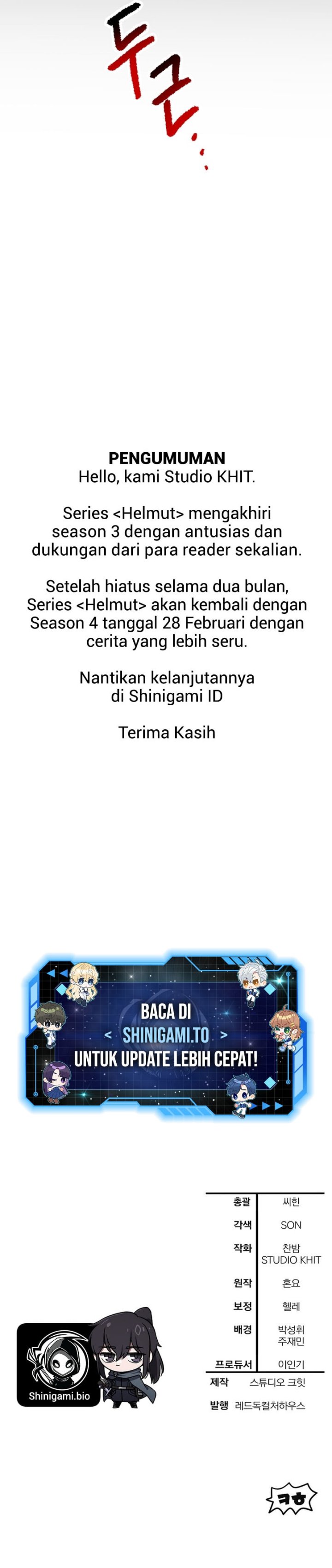 Helmut: The Forsaken Child Chapter 120 S3 END Bahasa Indonesia