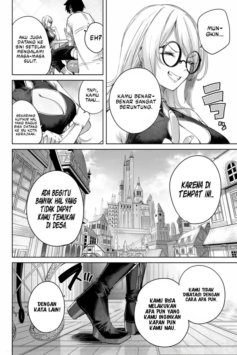 Henkyou no Yakushi, Miyako de S Rank Boukensha to naru Chapter 08 Bahasa Indonesia