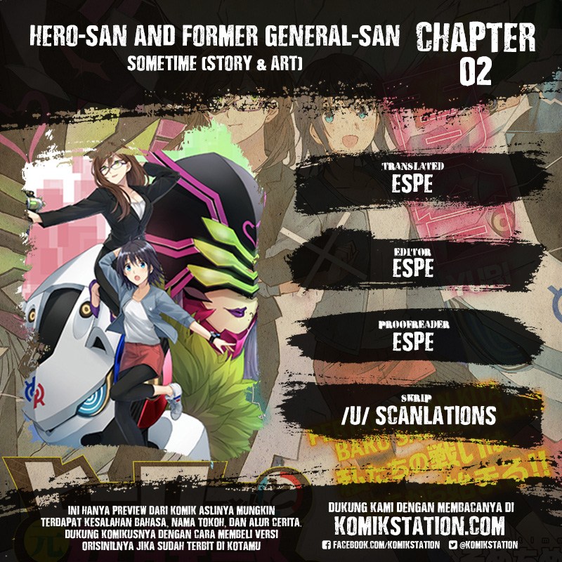 Hero-san and Former General-san chapter 2