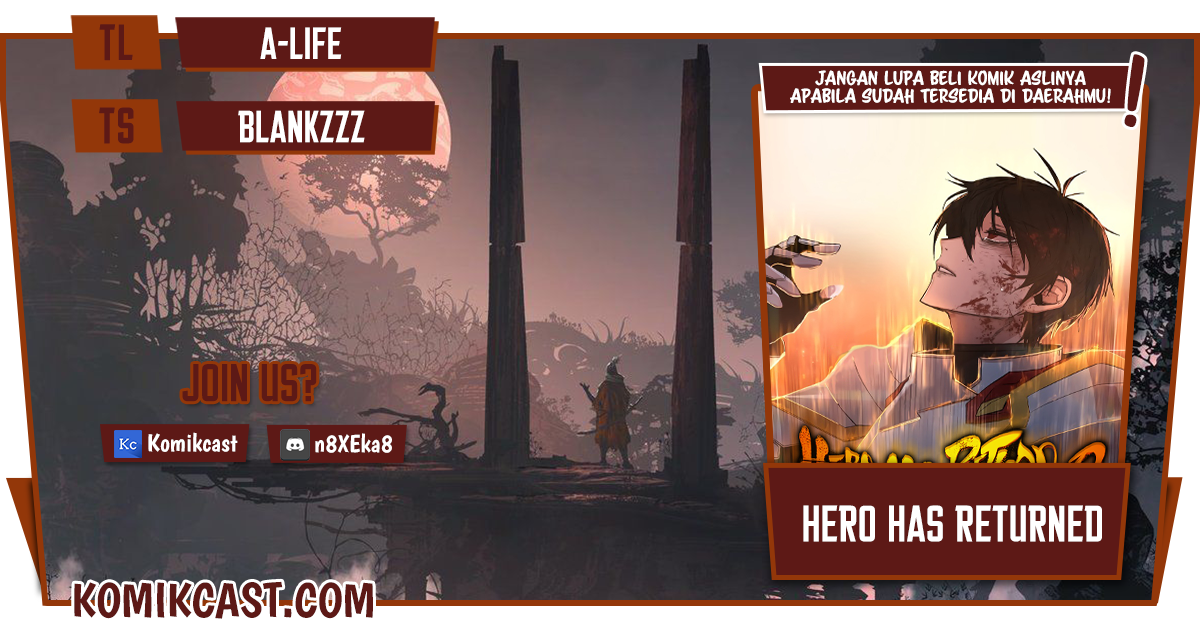 Hero Has Returned Chapter 41 Bahasa Indonesia