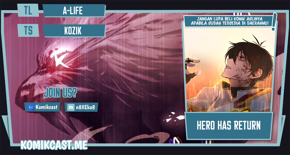 Hero Has Returned Chapter 61 Bahasa Indonesia