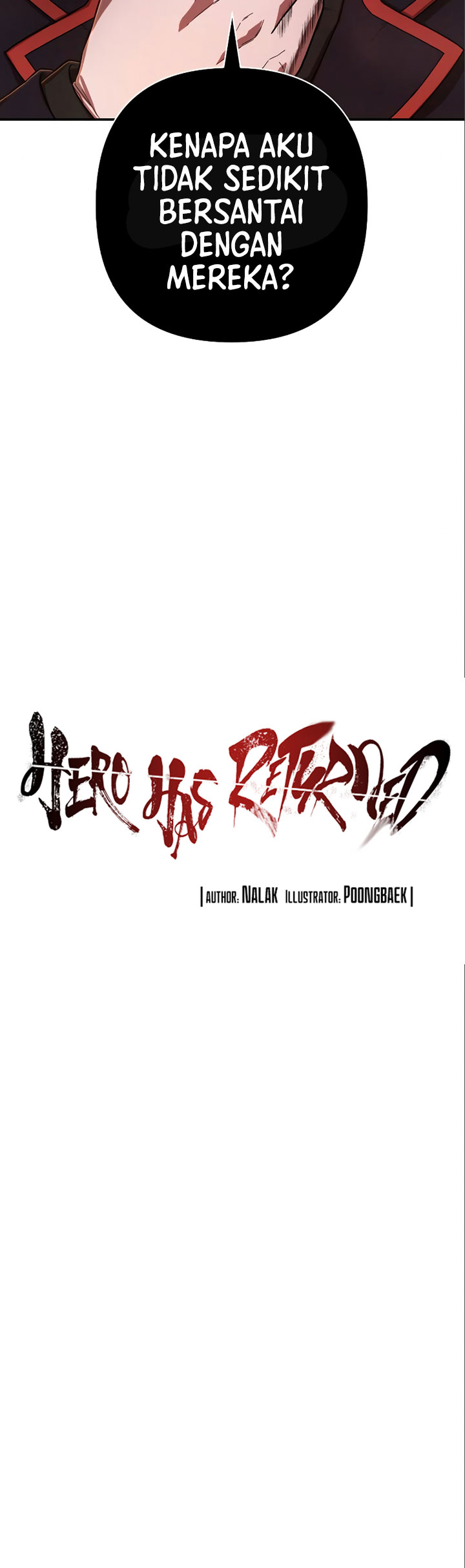 Hero Has Returned Chapter 115 Bahasa Indonesia