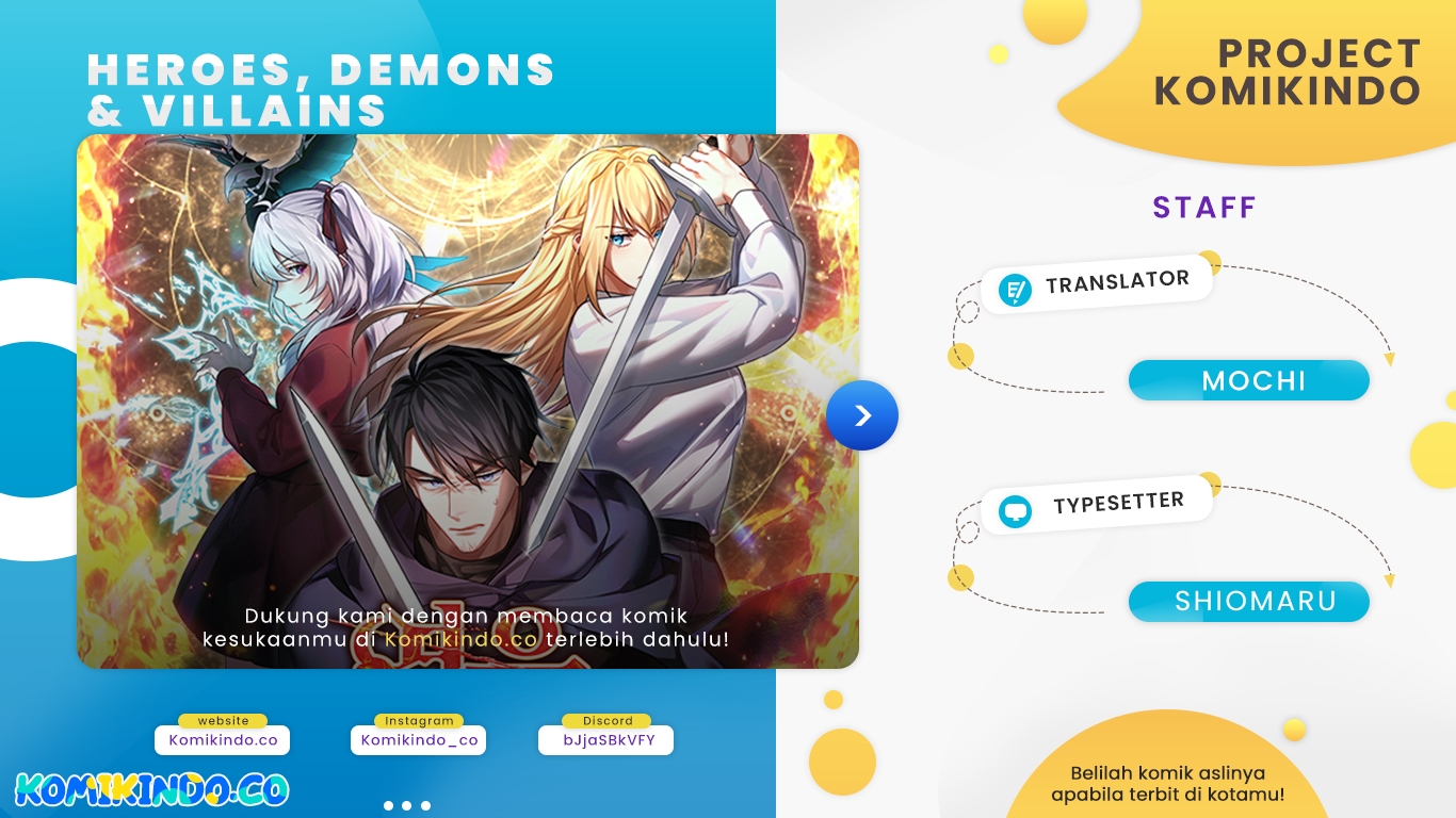 Heroes, Demons & Villains Chapter 18 Bahasa Indonesia