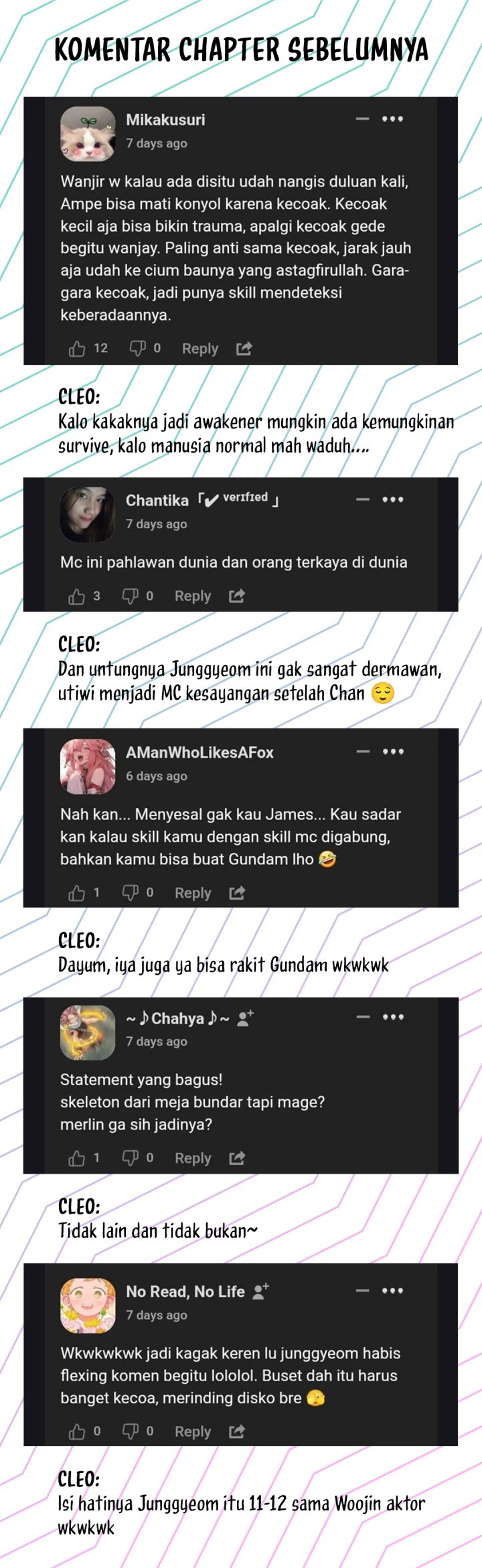 Hiding a Logistics Center in the Apocalypse Chapter 42 Bahasa Indonesia