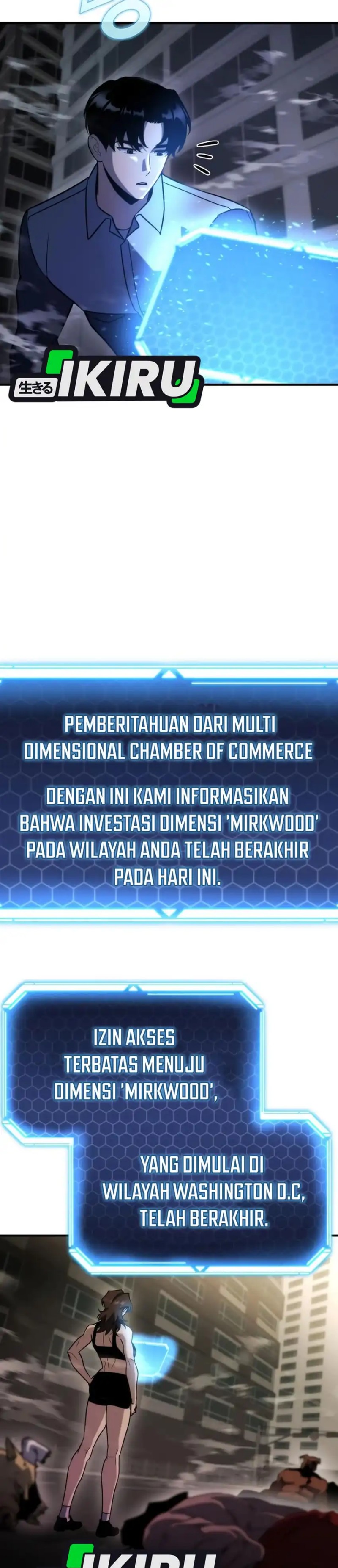 Hiding a Logistics Center in the Apocalypse Chapter 74 Bahasa Indonesia