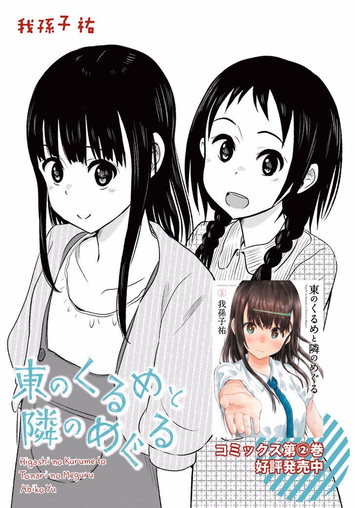 Higashi no Kurume to Tonari no Meguru Chapter 20