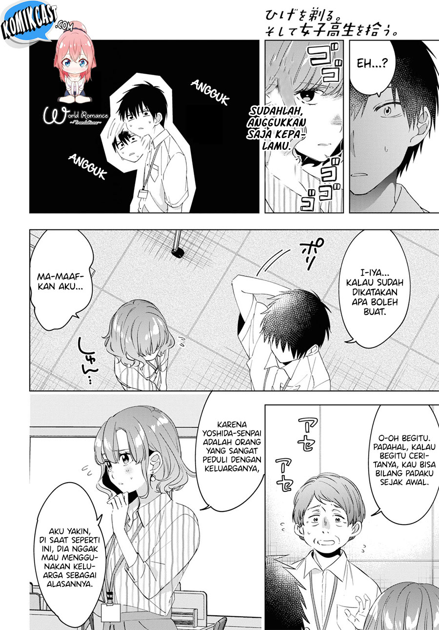 Hige Wo Soru. Soshite Joshikosei Wo Hirou. chapter 13