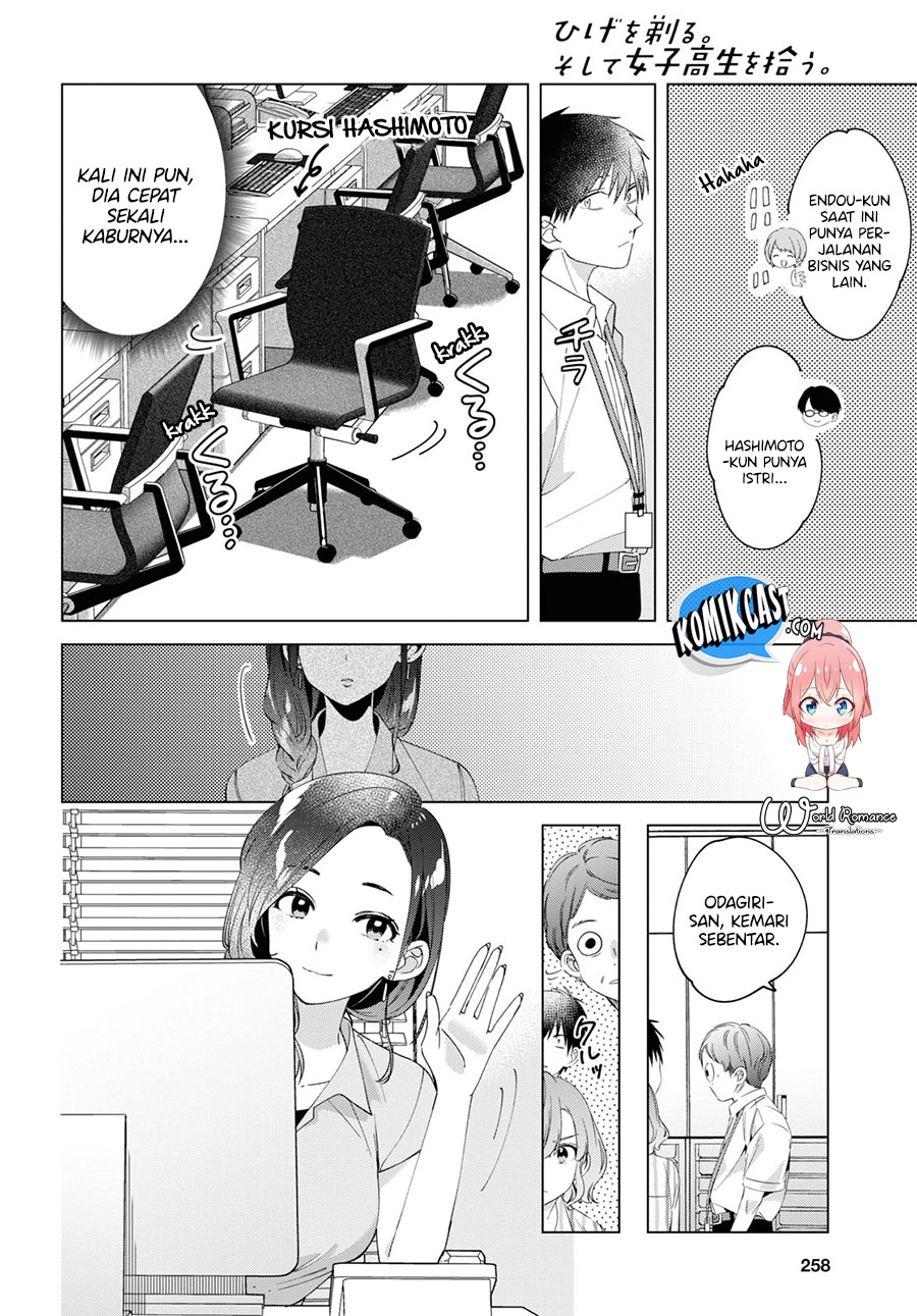 Hige Wo Soru. Soshite Joshikosei Wo Hirou. chapter 13