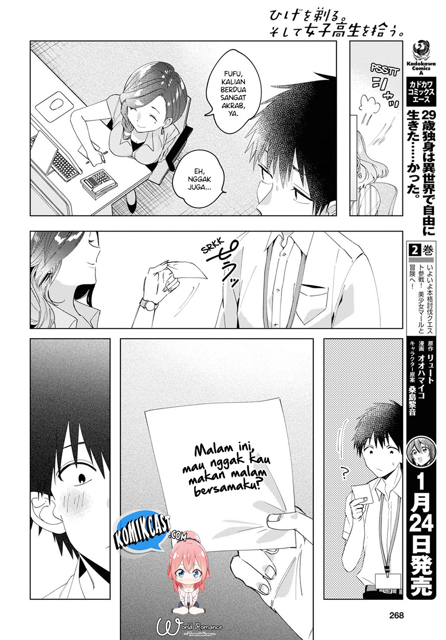 Hige Wo Soru. Soshite Joshikosei Wo Hirou. chapter 13