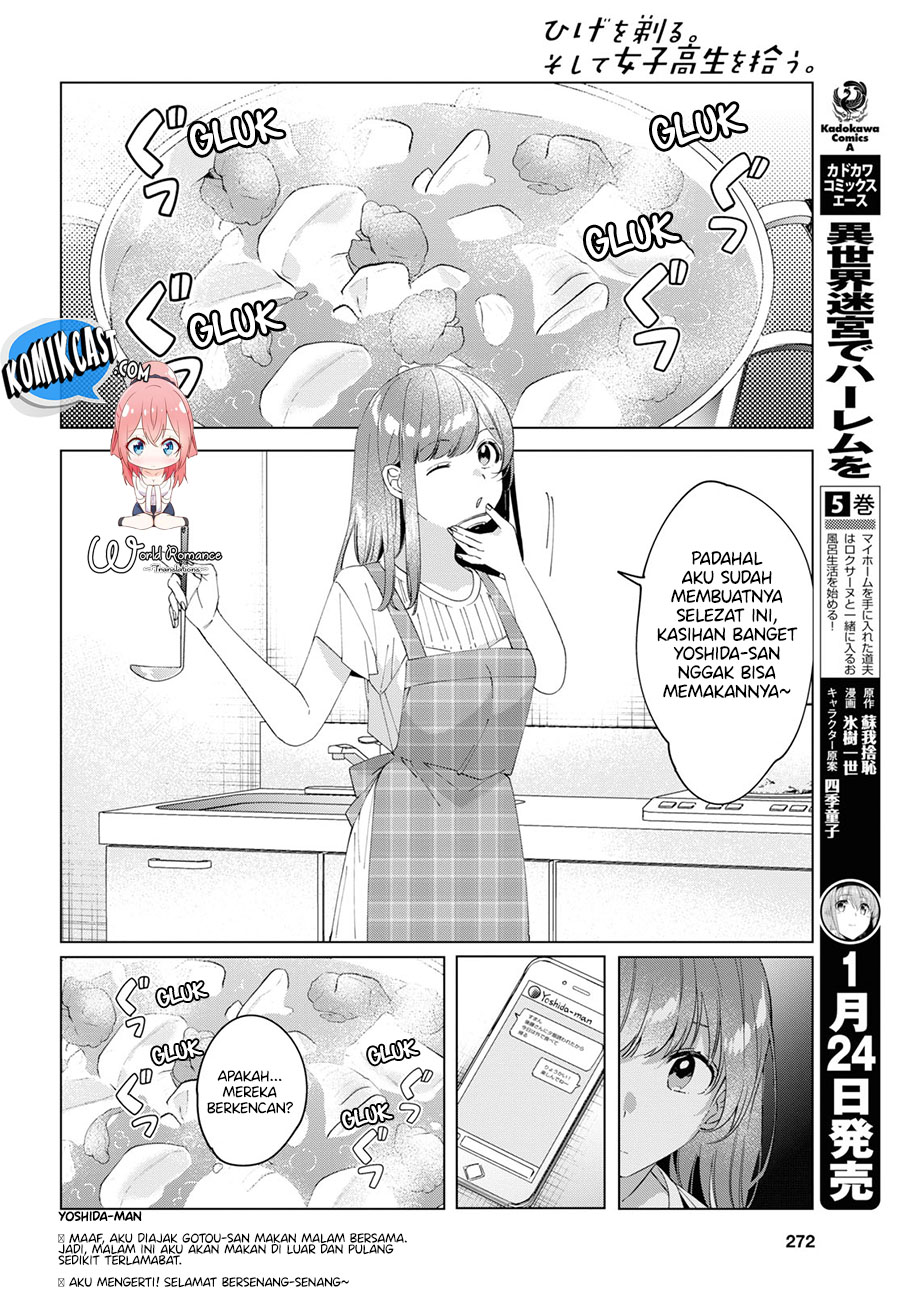 Hige Wo Soru. Soshite Joshikosei Wo Hirou. chapter 13