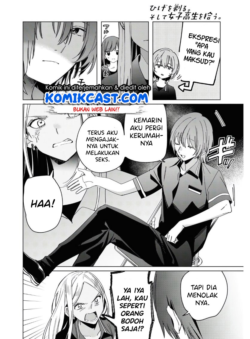 Hige Wo Soru. Soshite Joshikosei Wo Hirou. chapter 24