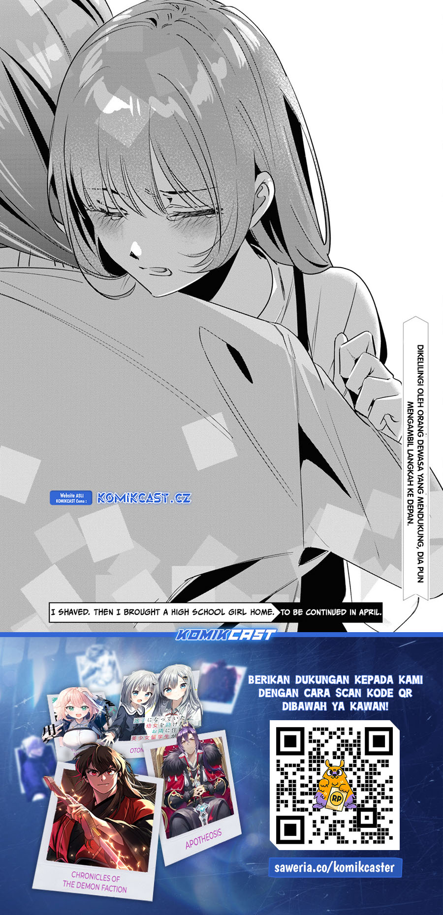 Hige Wo Soru. Soshite Joshikosei Wo Hirou. chapter 56
