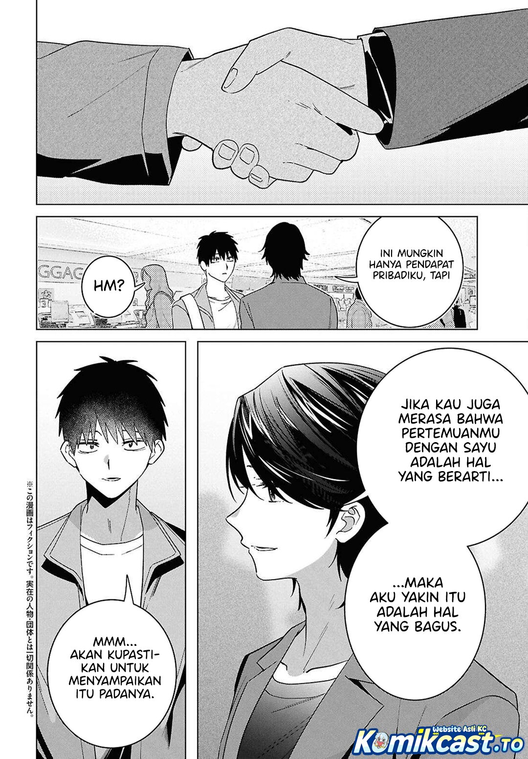 Hige Wo Soru. Soshite Joshikosei Wo Hirou. Chapter 66 Bahasa Indonesia