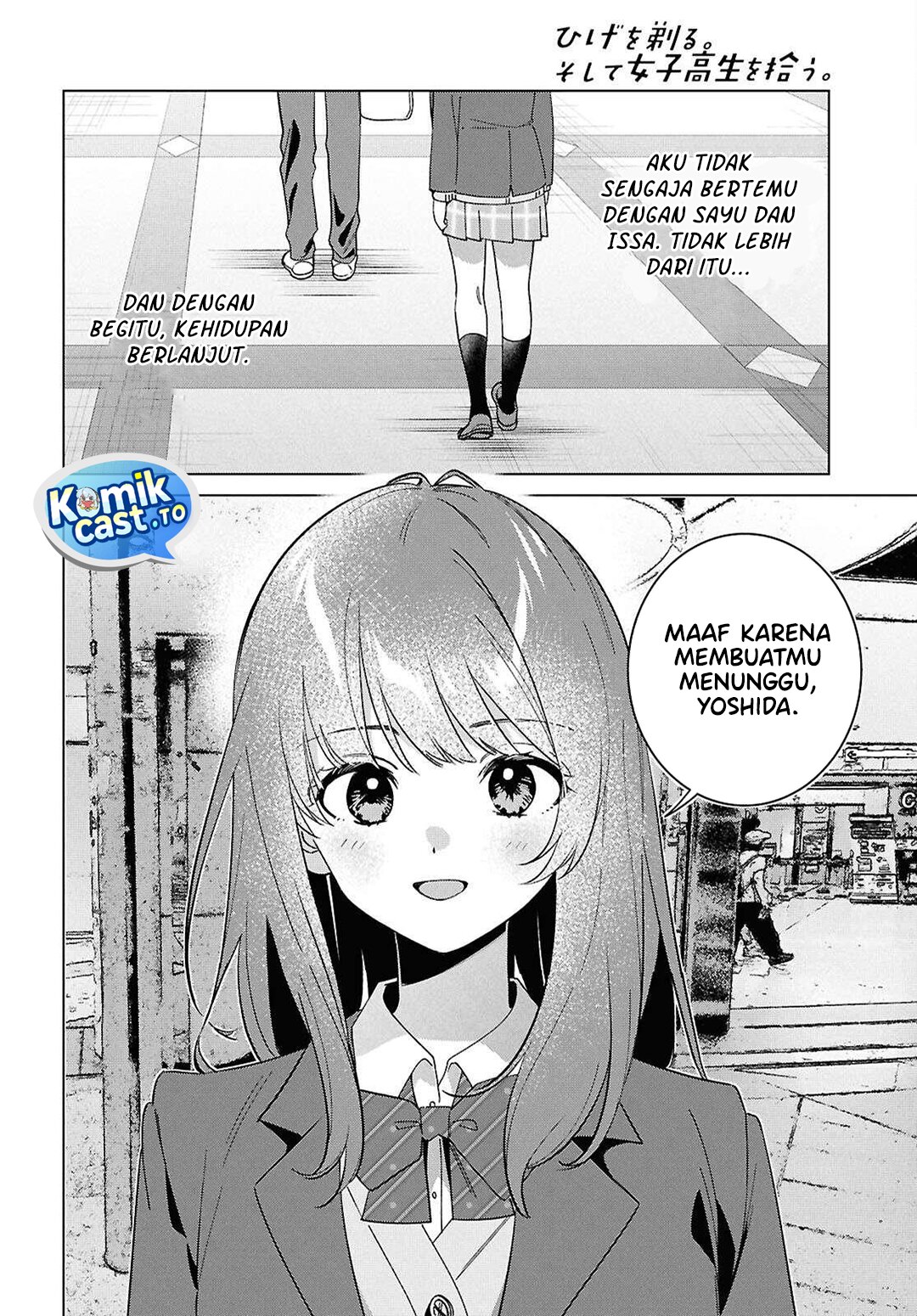 Hige Wo Soru. Soshite Joshikosei Wo Hirou. Chapter 66 Bahasa Indonesia