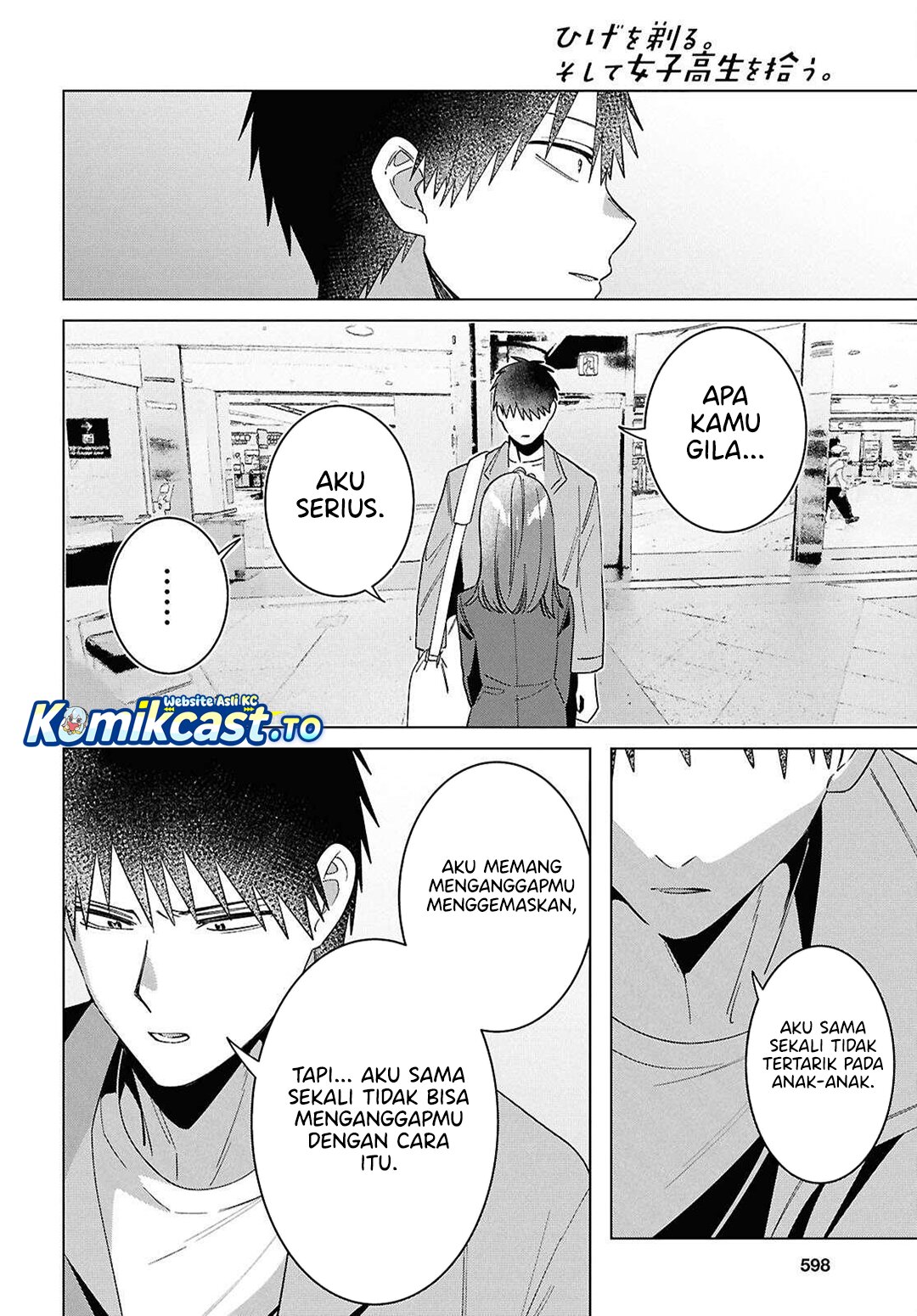 Hige Wo Soru. Soshite Joshikosei Wo Hirou. Chapter 66 Bahasa Indonesia